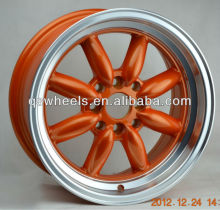 deep dish alloy wheels 15 inch for sale japan racing wheels 4x114.3 mag wheels china 4x100 fashion