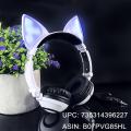 Fones de ouvido com orelha Oryle, LED estéreo acendem fones de ouvido intra-auriculares para meninas, meninos adultos, fones de ouvido para jogos