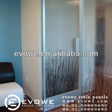 decorative modern design access laminated expoxy resin panels