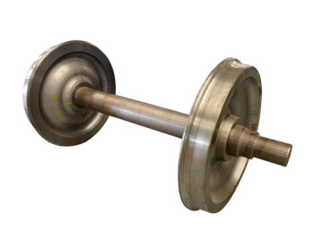 railway wheelset railcar wheel set locomotive wheelsets for train
