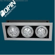 34.5W LED Grille Downlights with Cut-outs: L170mm?W490mm