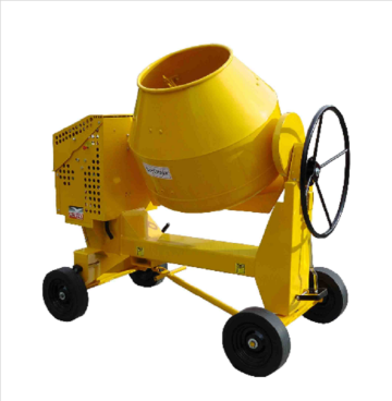 Concrete cement mixer with drum