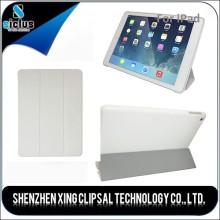 2015 High quality leather case, colorful clear stand leather case, ultra slim leather case with stand for ipad mini