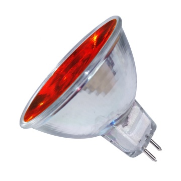 Xenon Lamps Red Cover GU5.3 MR16 Halogen Bulb Spot Light