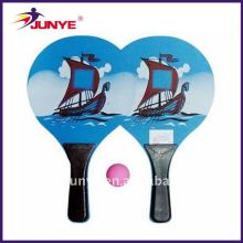 nbjunye beach ball racket / beach tennis racket sale / beach paddle racket