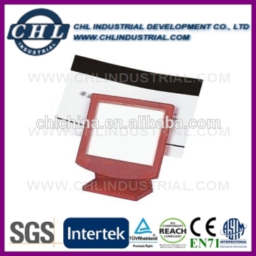 Factory direct memo clip with mini mirror