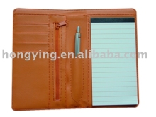 Purse with Notepad and Ball pen(Purse, writing pad, memo pad)