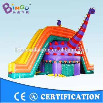 Giant adult inflatable slide , inflatable dinosaur slider