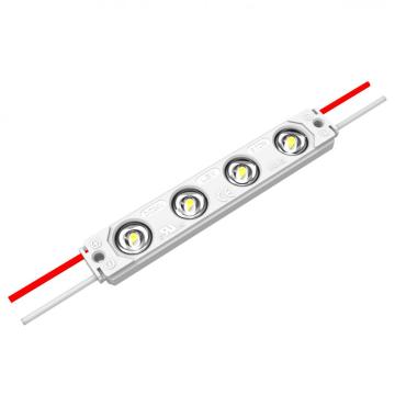 Lens LED module 4 LEDs 110lm/w high efficiency