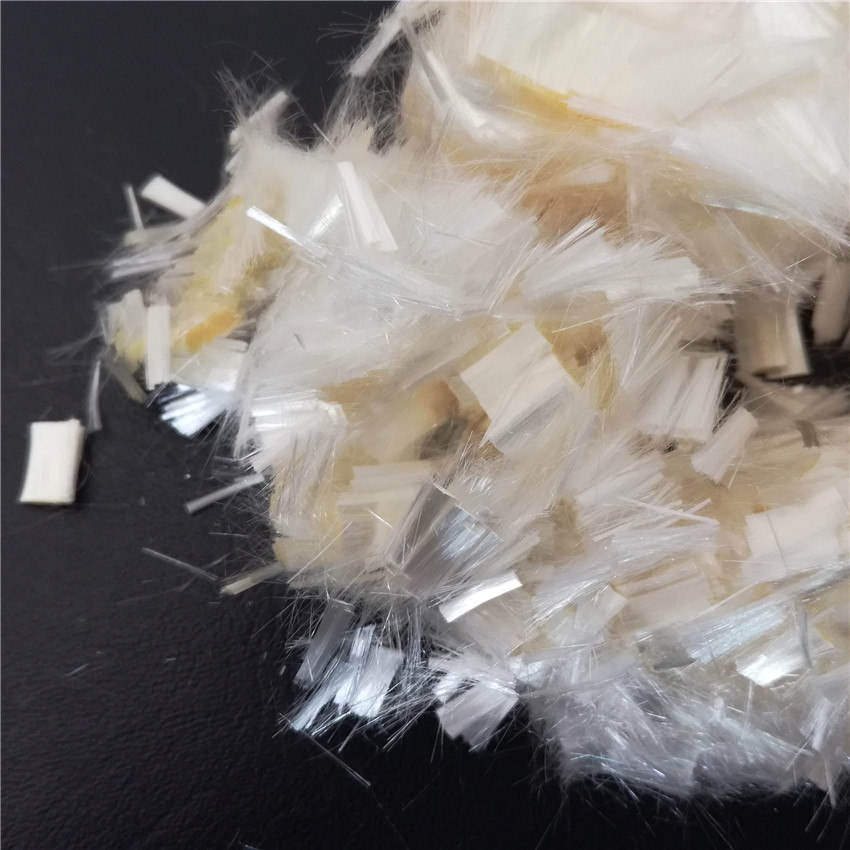 12mm PVA Staple Fiber For Concrete Asbestos Alternative