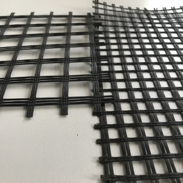 Yüksek mukavemetli asfalt kaldırım fiberglas geogrid