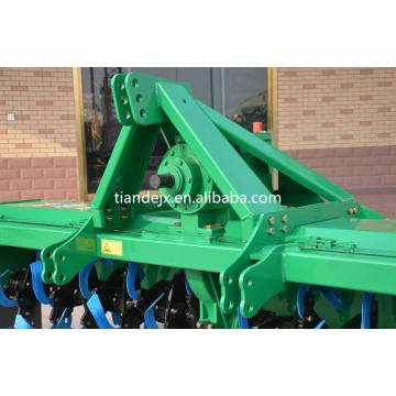 Gear driven 3-point linkage tractor pto rotary tillers