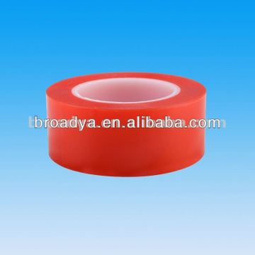 Red film liner PET two side coating tape