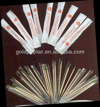 individual wrapped bamboo toothpick
