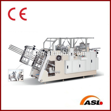 Automatic hamburg paper box gluing machine