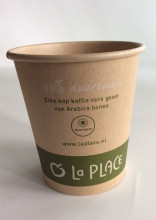 Flexo Print Brown Kraft Paper Cup