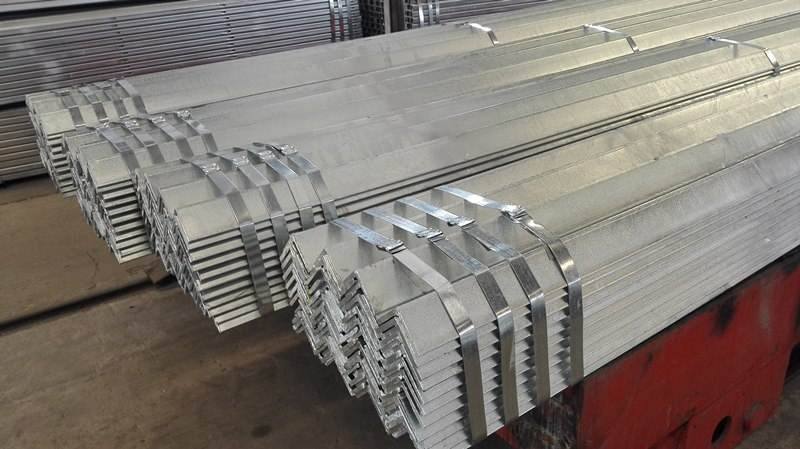 SS400 S235JR Galvanized Hot Rolled Unequal Angel Steel Bar