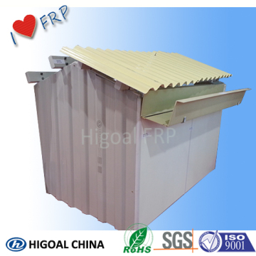 FRP Integrated House Building Material for Steel Construction