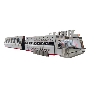Online Folder Gluer Machine for Corrugated Box Making