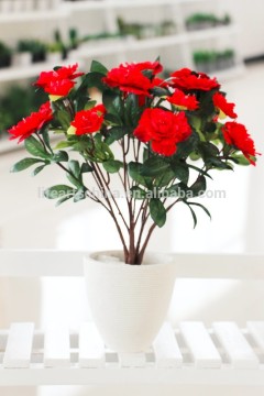 flower plant, 35cm 5 heads artificial azalea flower bonsai, artificial flower, plant flower, flower bush