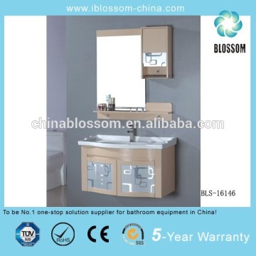 2016 model bathroom cabinet new pvc bathroom cabinet