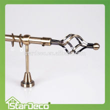 2014 hot sell iron curtain rod/wrought iron curtain rod