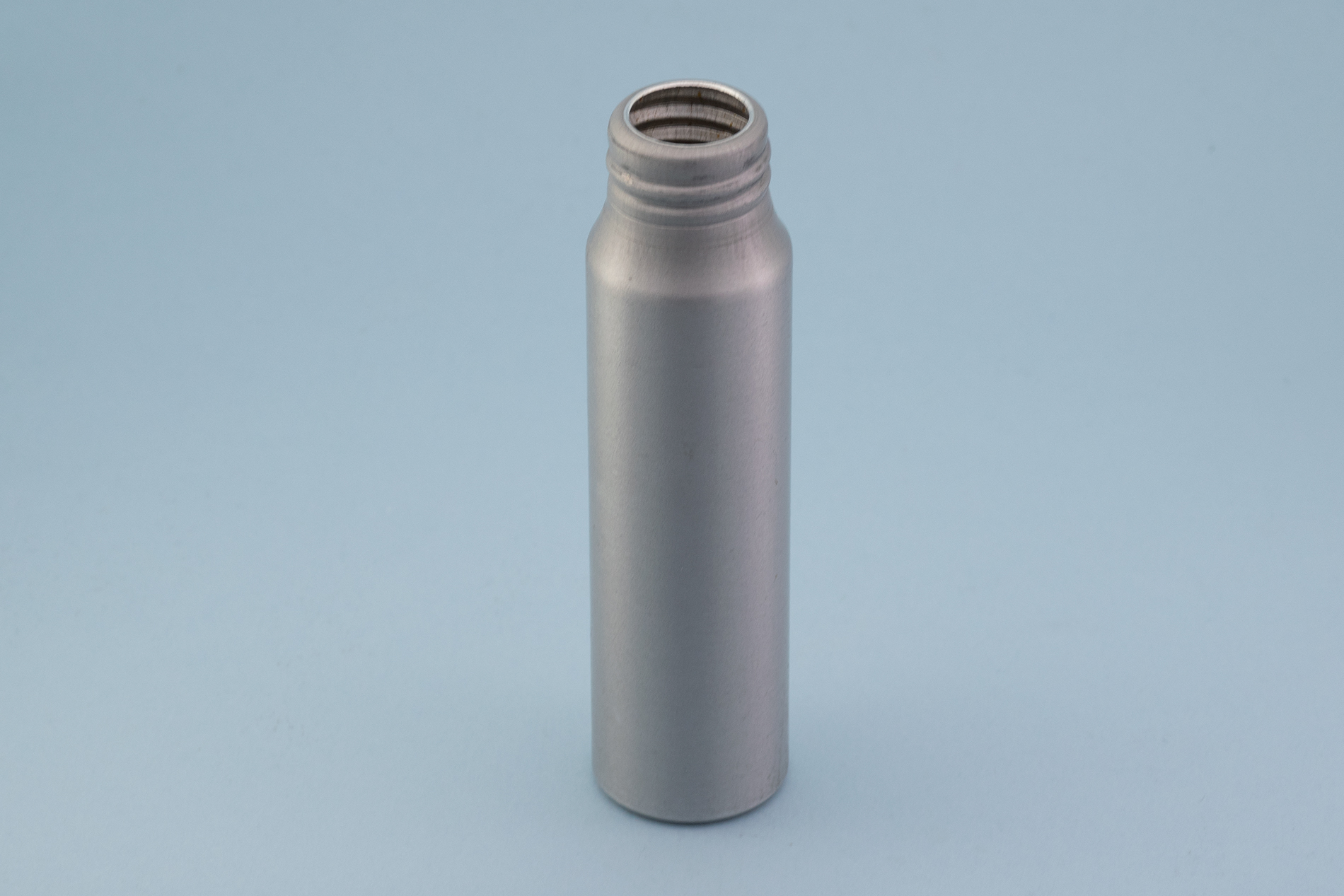 Frasco de alumínio parafuso prateado de 50 mL com gargalo 20/410 50 mL Silver Screw Aluminum Bottle with 20/410 Neck