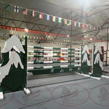 Portable Aluminum Jumping Fence Set for Longines World Cup Horse Training