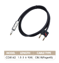 3 Male Connectors Audio Link Cable