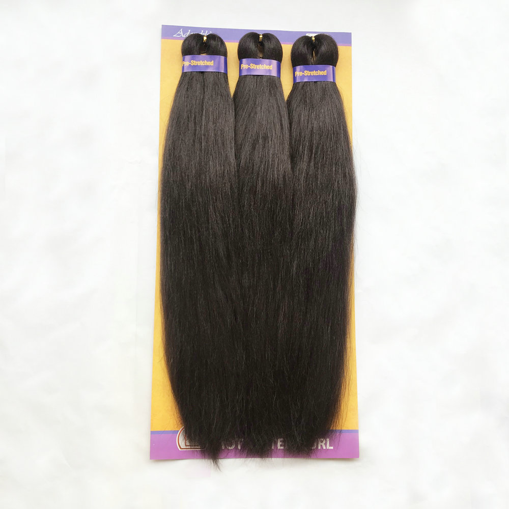 Hot selling 100% Yaki braiding hair wholesale pre-stretched braid