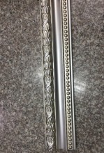 plastic skirting board, plastic molding