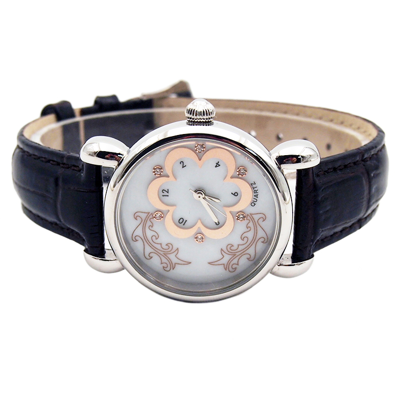 Custom Mother of Pearl Eccentric Wrist watch