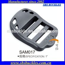 black ladder lock plastic buckles SBS buckles SAM017