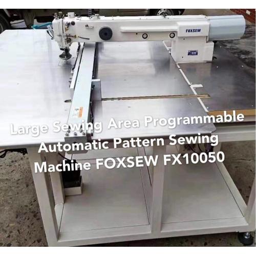 Máquina de costura de padrão de modelo programável