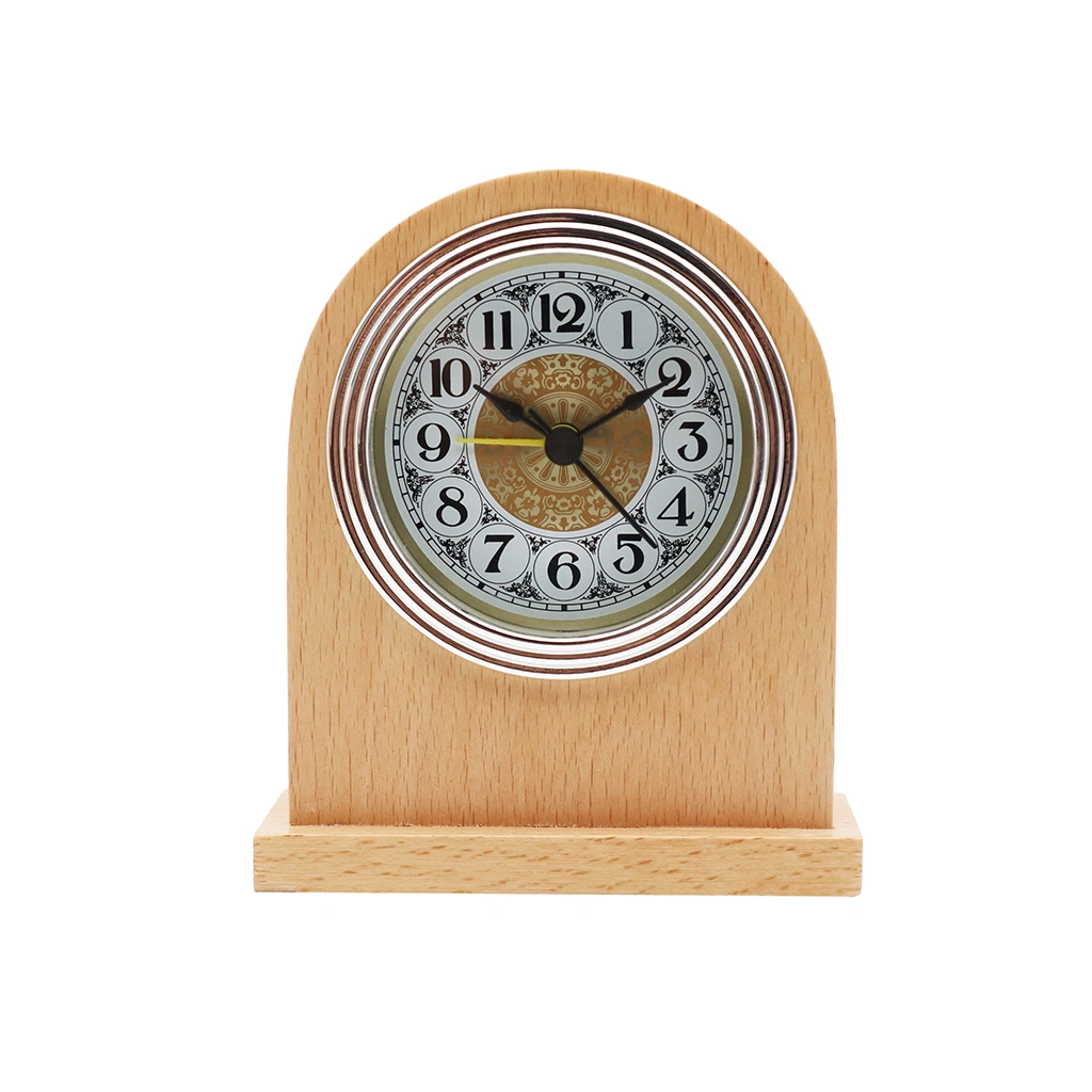 Special Design Hand Made Wooden Table Clock