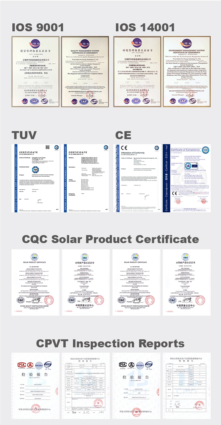 customized mono solar panel