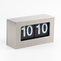 Caixa de metal Flip Down Clock