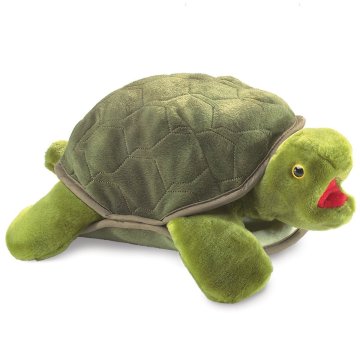 cute turtle puppet, turtle finger puppet, turtle hand puppet