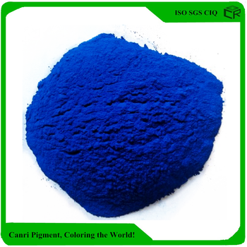 Blue cement dye powder