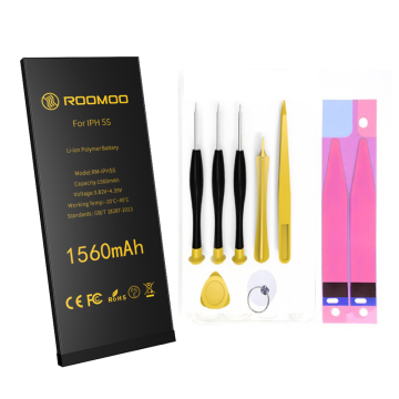 Li-polymer Lithium Ion Battery Repalcement For Iphone 5S