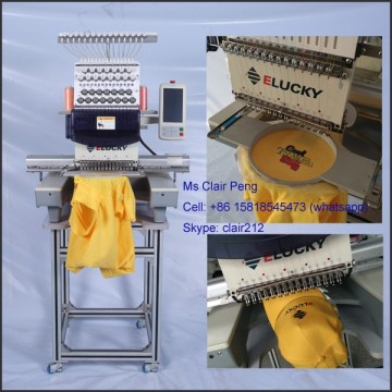 Single head tajima DST embroidery machine price for tajima DST format