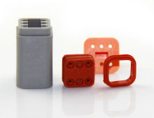 3pins Electrical auto connectors and terminals DT06-8A