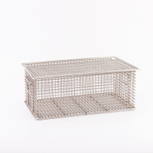 SUS304 Wire Mesh Basket with Lid