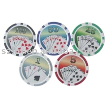 Chips,Sticker Chips,Laser Chips,ABS Chips ,Printing Chips ,Casino items ,game tables