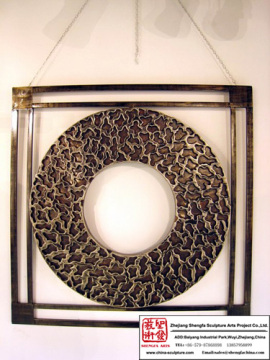 Life Hand Carved Art Pendant