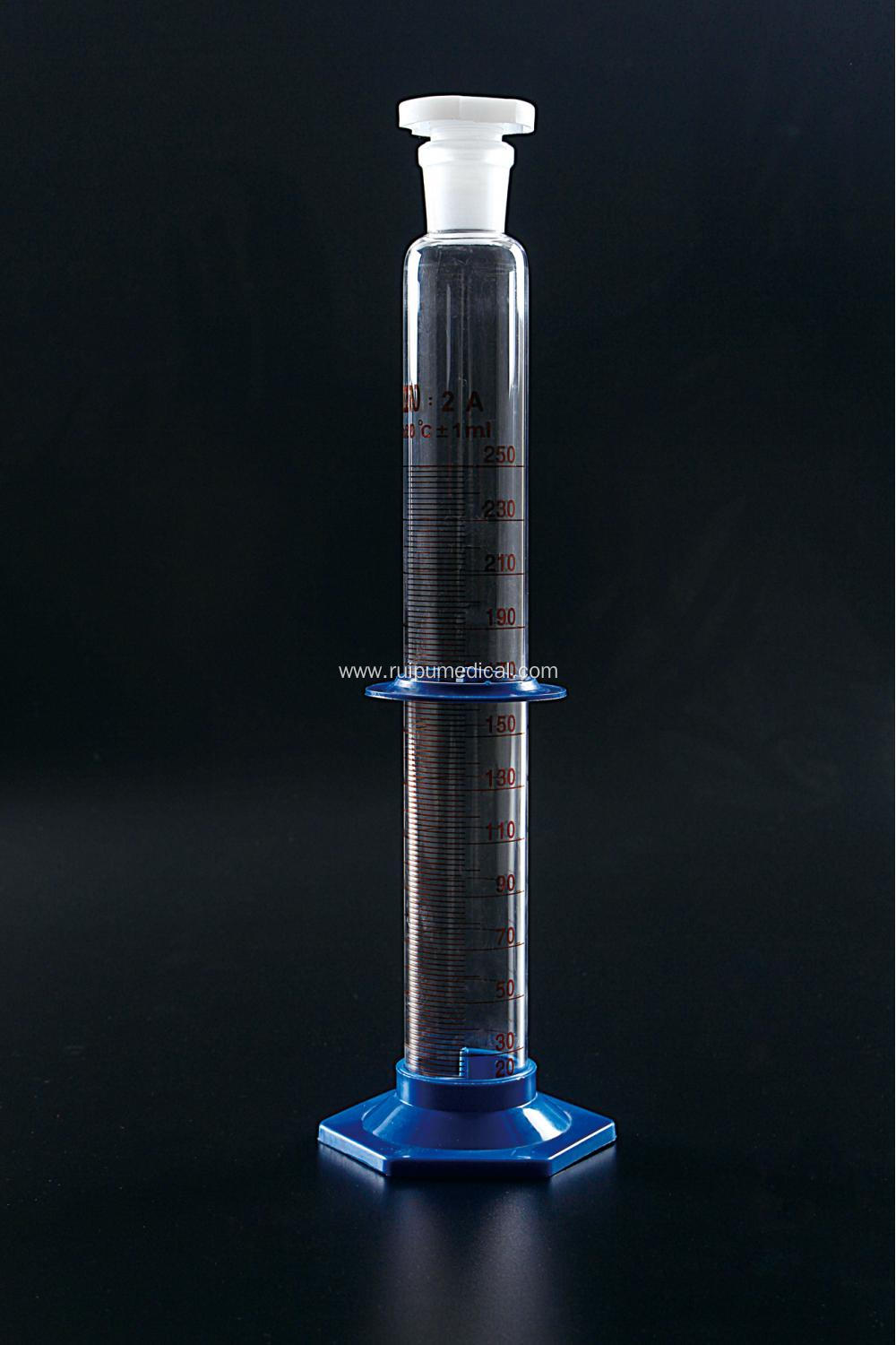 Measuring Cylinder with Graduations and Ground-in Glass Stopper