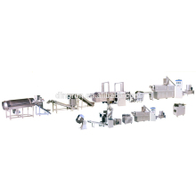 Extruder machinery fried wheat flour snacks making equipment