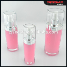 eye shape cosmetic toner acrylic bottle pump moisturizing essence cream bottle
