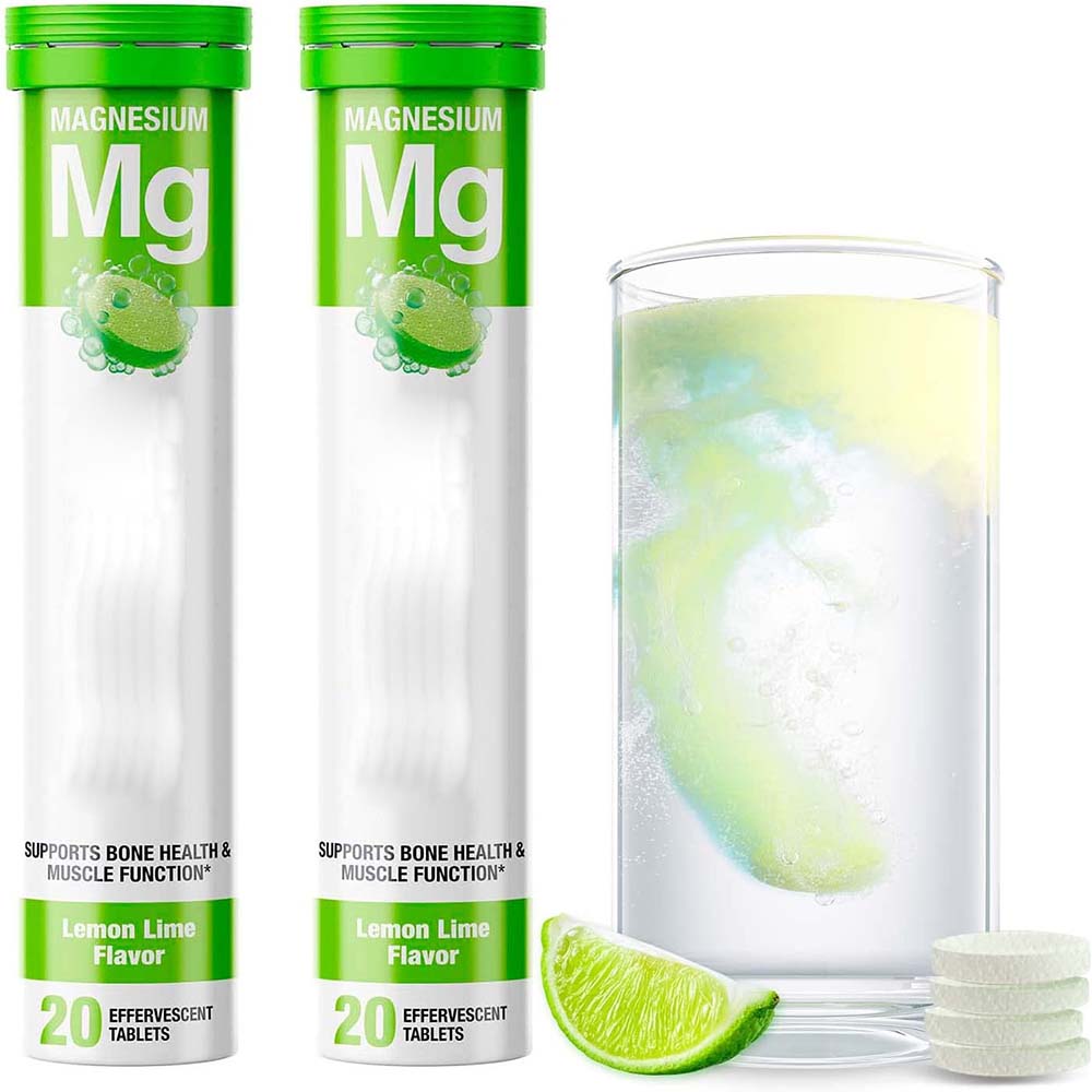 OEM/ODM Multi Mineral Magnesium effervescent tablet Dietary Supplement Magnesium Effervescent tablet