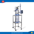 Téflon laboratoire chemisé verre réacteur machine 20L